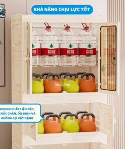 Tủ nhựa gấp gọn có ngăn treo HC08-S