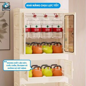 Tủ nhựa gấp gọn có ngăn treo HC08-S