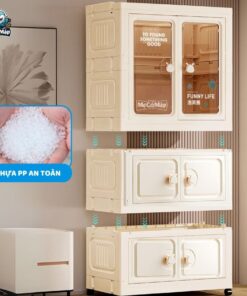 Tủ nhựa gấp gọn có ngăn treo HC08-S