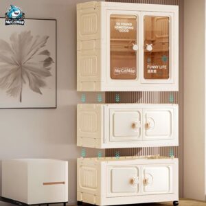 Tủ nhựa gấp gọn có ngăn treo HC08-S