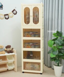 Tủ nhựa gấp gọn cho bé HC09-S
