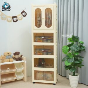 Tủ nhựa gấp gọn cho bé HC09-S