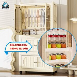 Tủ nhựa gấp gọn cho bé HC09-S