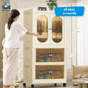 Tủ nhựa gấp gọn cho bé HC09-S