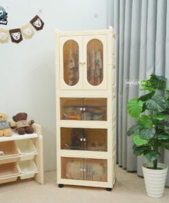 Tủ nhựa gấp gọn cho bé HC09-S