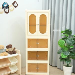 Tủ nhựa gấp gọn cho bé HC09-S