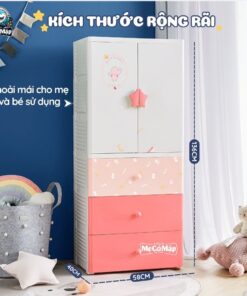 Tủ nhựa cho bé Pakey HX010