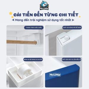 Tủ nhựa cho bé Pakey HX010