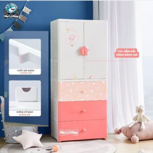 Tủ nhựa cho bé Pakey HX010