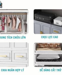 Tủ nhựa cho bé 5 tầng SK006