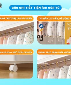 Tủ nhựa Pakey 4 tầng SK007