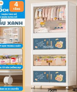 Tủ nhựa Pakey 4 tầng SK007