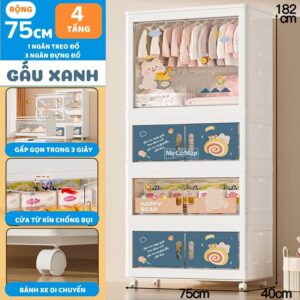 Tủ nhựa Pakey 4 tầng SK007