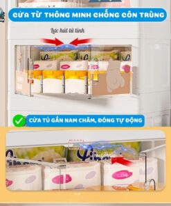 Tủ nhựa Pakey 4 tầng SK007