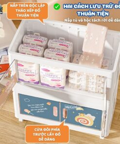 Tủ nhựa Pakey 4 tầng SK007