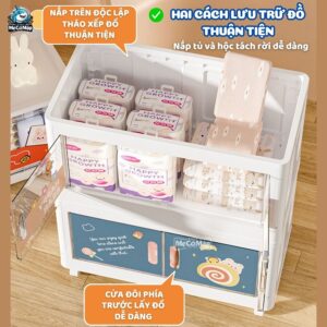 Tủ nhựa Pakey 4 tầng SK007