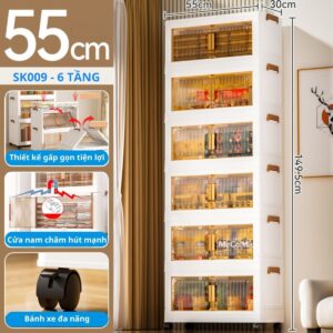 Tủ nhựa cánh trong SK009 40 Tủ nhựa cánh trong SK009