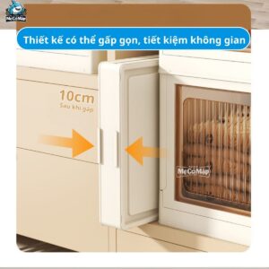 Tủ nhựa cánh trong SK009 30 Tủ nhựa cánh trong SK009