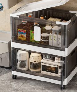 Tủ nhựa gấp gọn HC06 màu đen