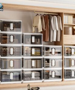 Tủ nhựa gấp gọn HC06 màu đen