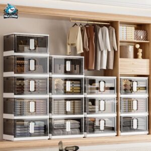 Tủ nhựa gấp gọn HC06 màu đen