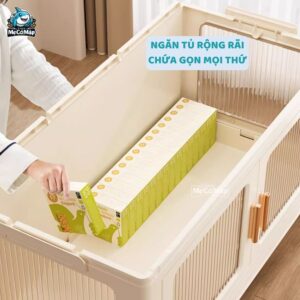 Tủ nhựa gấp gọn cho bé HC03