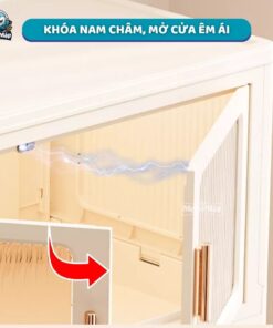 Tủ nhựa gấp gọn cho bé HC03