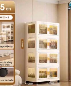 Tủ nhựa gấp gọn cho bé HC03