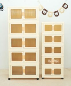 Tủ nhựa gấp gọn cho bé HC03