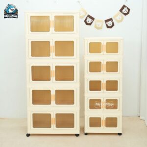 Tủ nhựa gấp gọn cho bé HC03