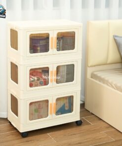 Tủ nhựa gấp gọn cho bé HC03