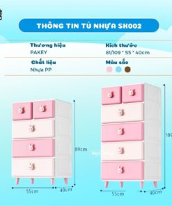 Tủ nhựa Pakey SK002