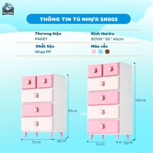 Tủ nhựa Pakey SK002
