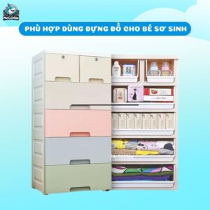 Tủ nhựa cho bé Pakey SK001