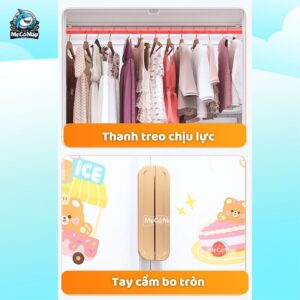 Tủ nhựa ngăn treo cho bé SK008