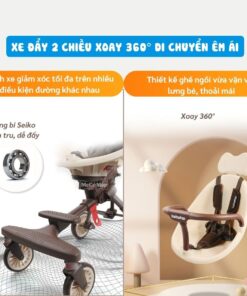 Xe đẩy gấp gọn 2 chiều Baobaohao V207