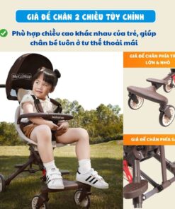 Xe đẩy gấp gọn 2 chiều Baobaohao V207