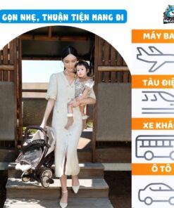 Xe đẩy gấp gọn 2 chiều Baobaohao V207