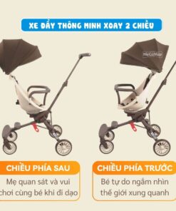 Xe đẩy gấp gọn 2 chiều Baobaohao V207
