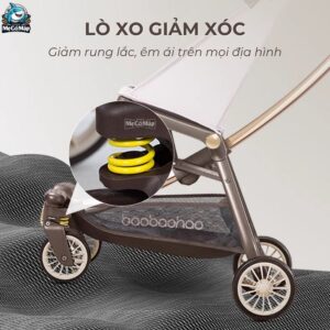 Xe đẩy gấp gọn Baobaohao V12 màu nâu