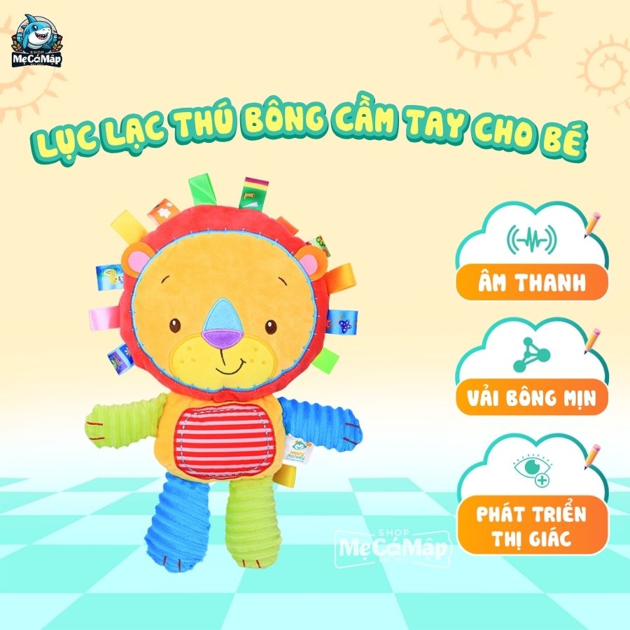 Đồ chơi cầm tay Happy Monkey H006