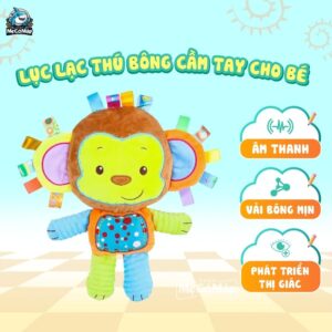 Đồ chơi cầm tay Happy Monkey H006