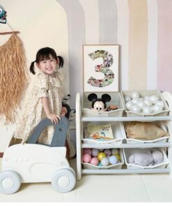 Kệ đồ chơi cho bé Pakey 3 tầng