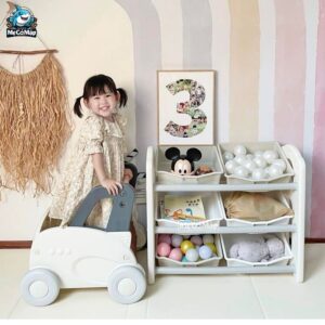 Kệ đồ chơi cho bé Pakey 3 tầng