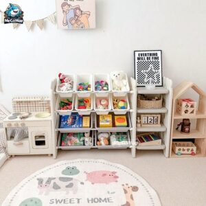 Kệ đồ chơi cho bé Pakey 3 tầng