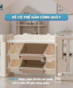 Kệ đồ chơi cho bé Pakey 3 tầng