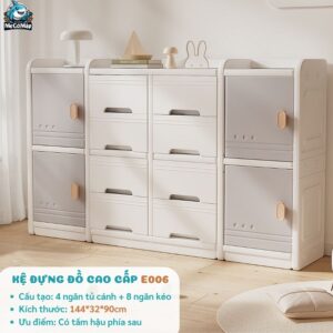 Kệ đồ dạng tủ Pakey E005 - E006 33 Kệ đồ dạng tủ Pakey E005 - E006