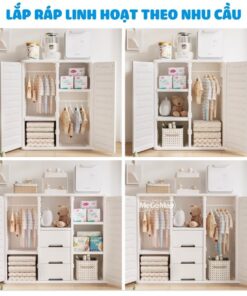 Kệ đồ dạng tủ cho bé E009 – E010