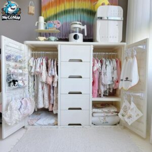 Kệ đồ dạng tủ cho bé E009 – E010 36 Kệ đồ dạng tủ cho bé E009 – E010