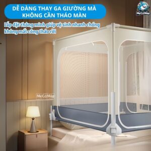 Màn khung vuông chống ngã cho bé P-MK01